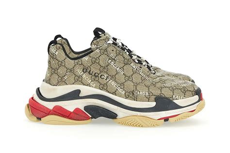 gucci x balenciaga triple s